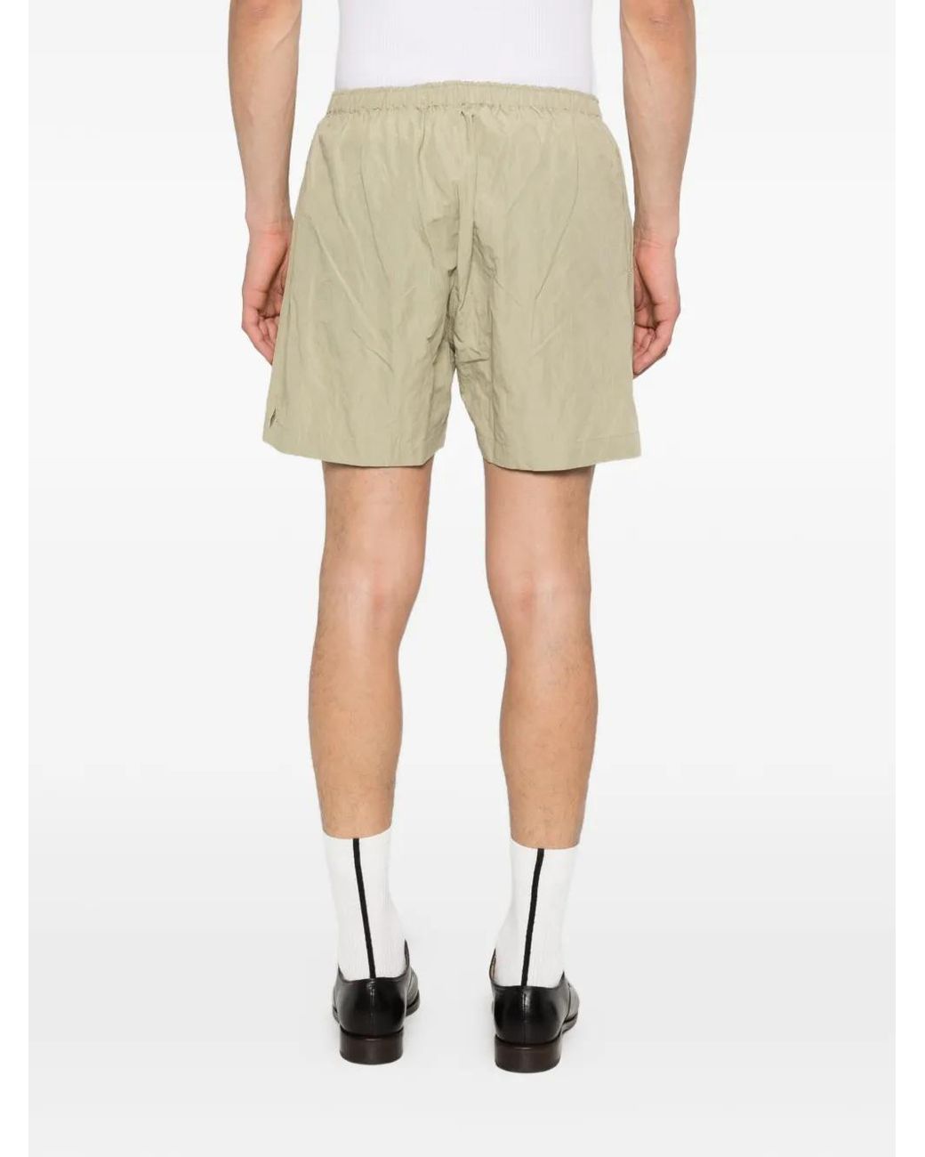 Willy Chavarria Natural Elasticated-Waist Shorts for men