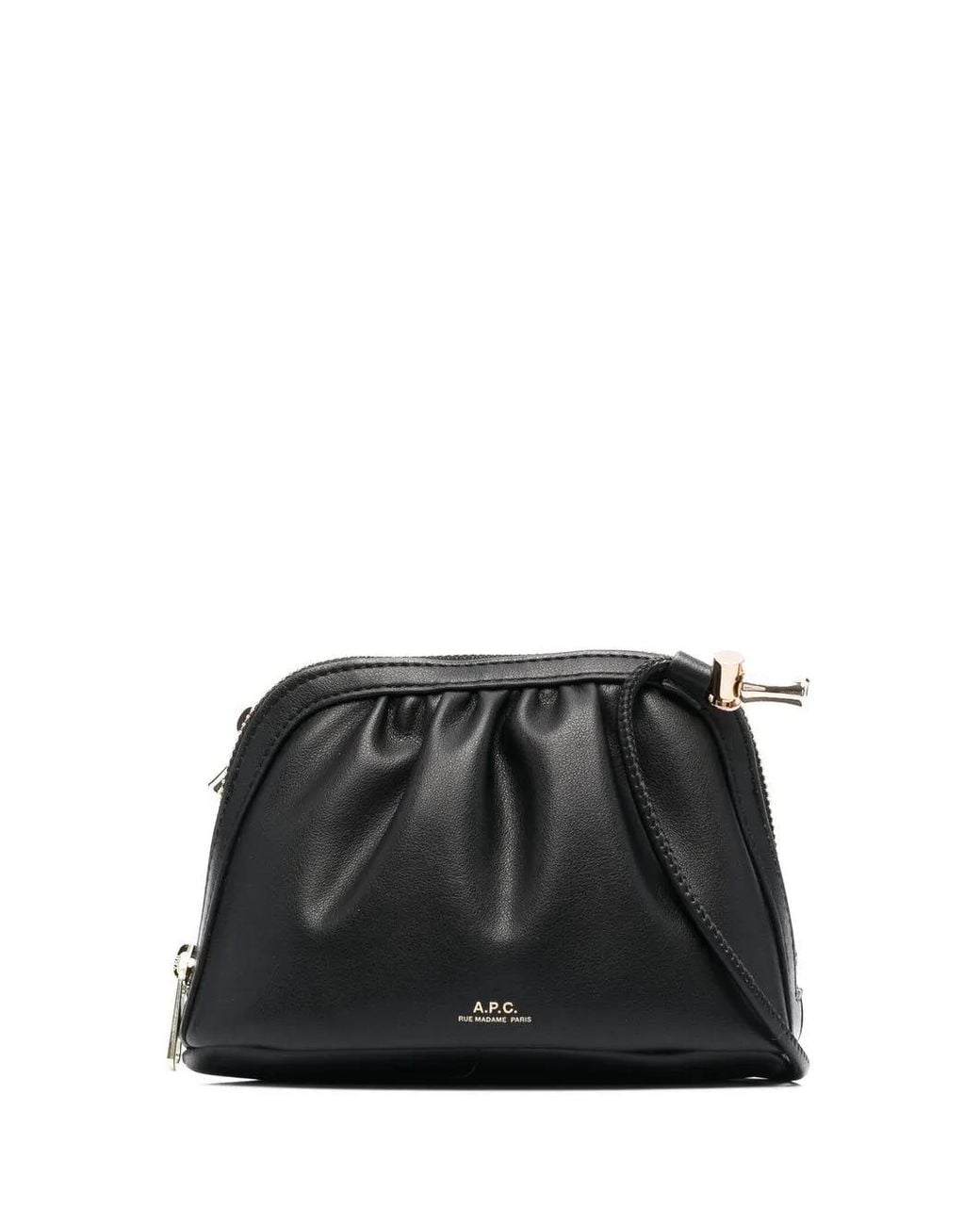 A.P.C. Black Bourse Ninon Small Bags