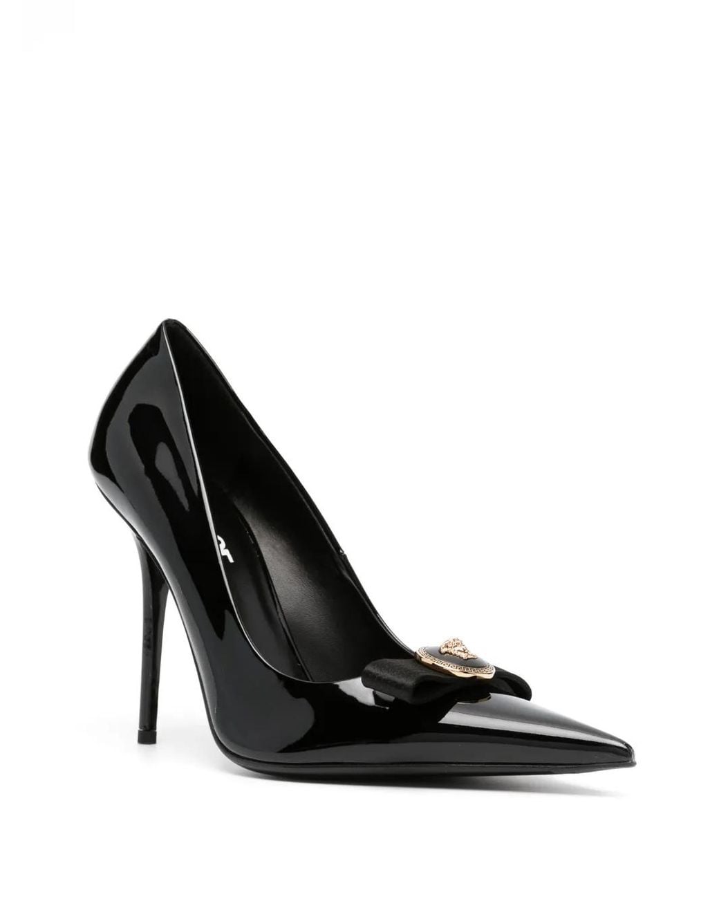 Versace Black Heels