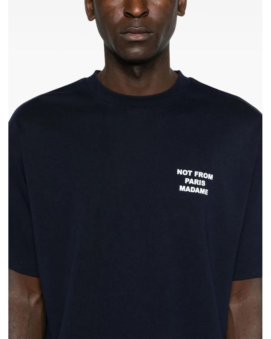 Drole de Monsieur Blue Le Not From Paris Madame T-Shirt for men