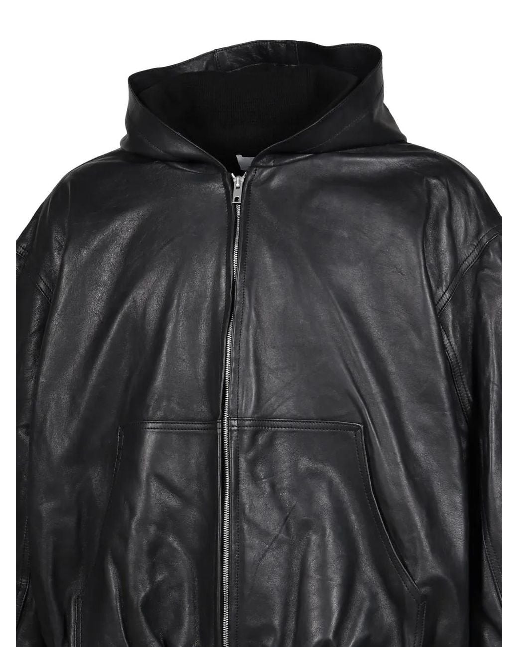 ALEXANDER DIGENOVA Black Underground Kangaroo-Pocket Jacket for men