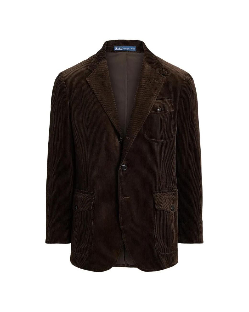 Polo Ralph Lauren Black Corduroy Blazer for men