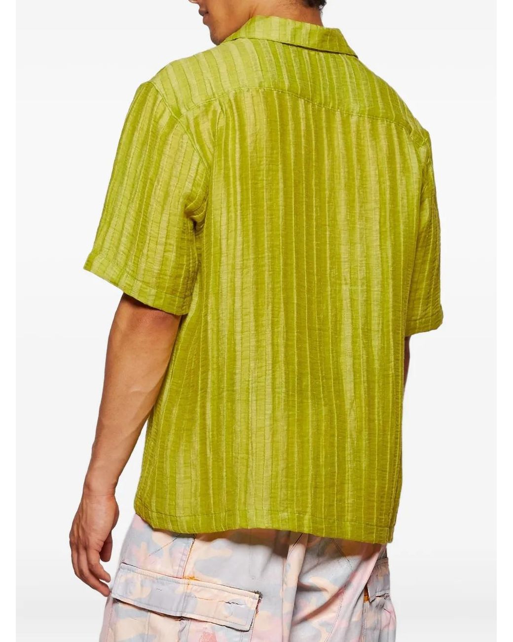 GALLERY DEPT. Green Playground Striped Shirt