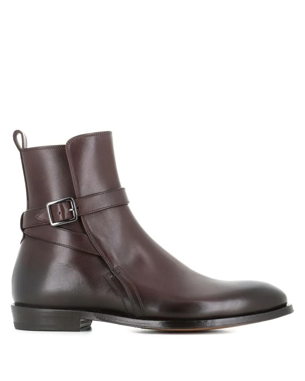 Alberto Fasciani Brown Jason 34013 Buckle Strap Boots for men