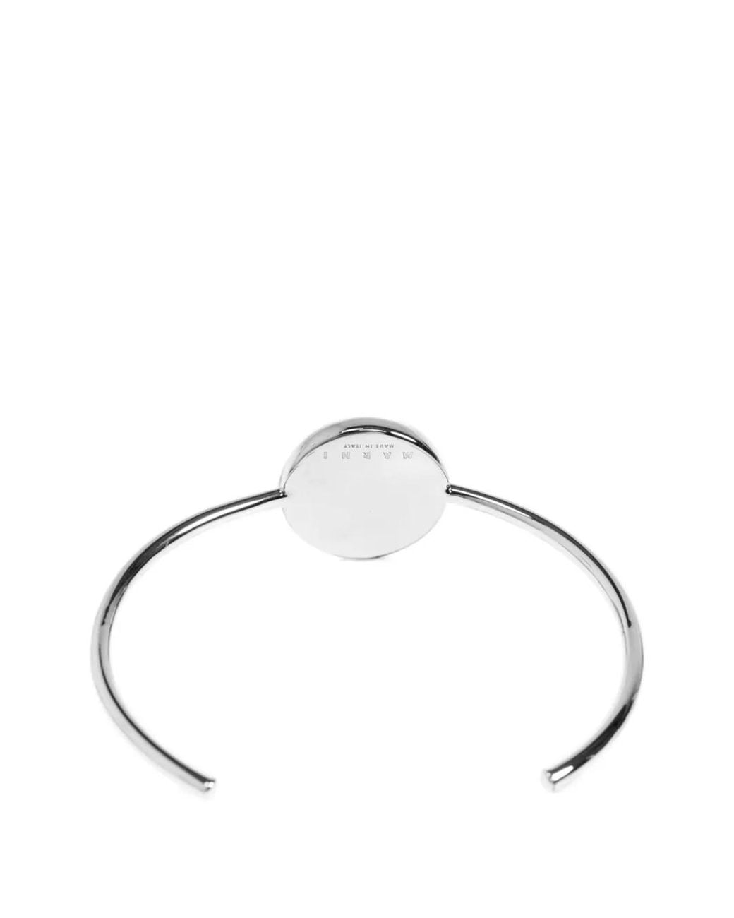Marni White Cabochon Cuff Bracelet