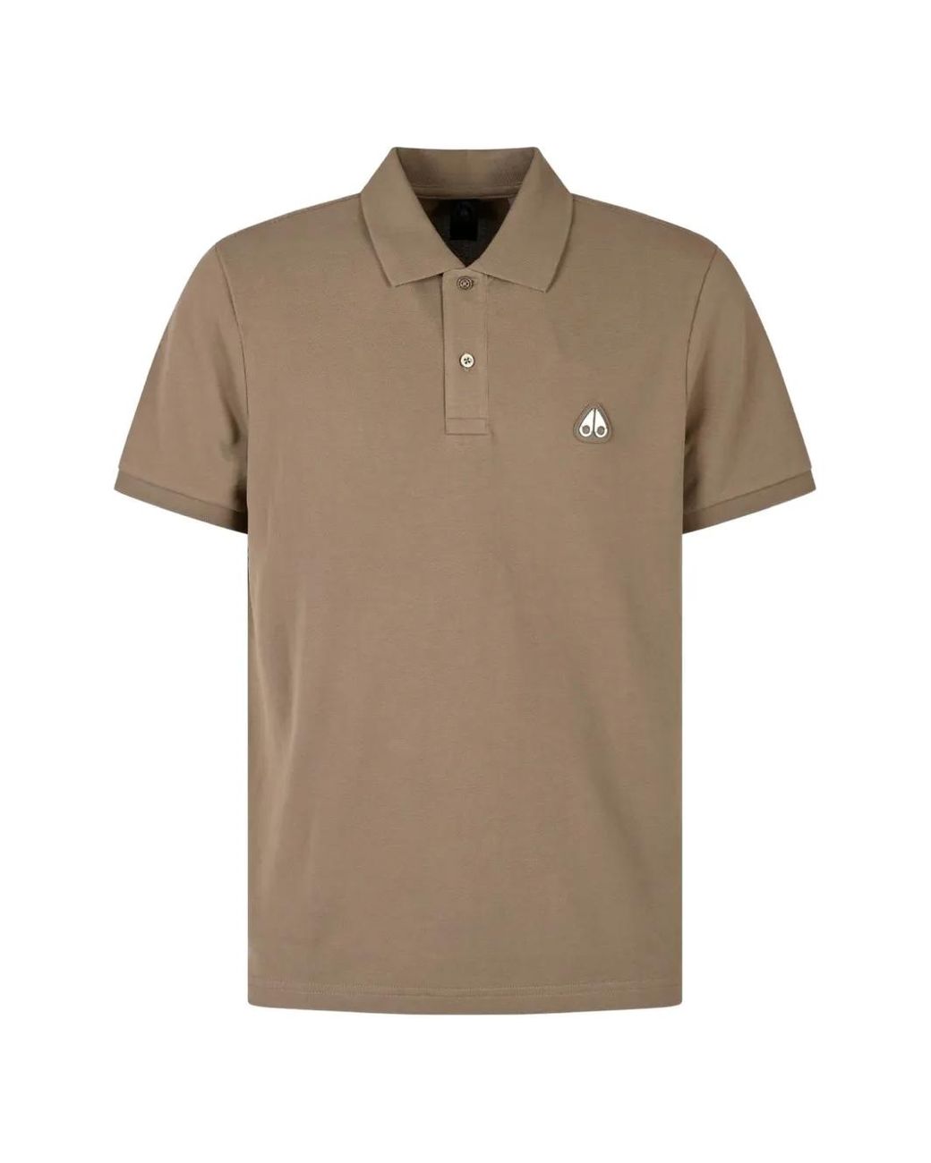 Moose Knuckles Brown Everett Polo Shirt for men