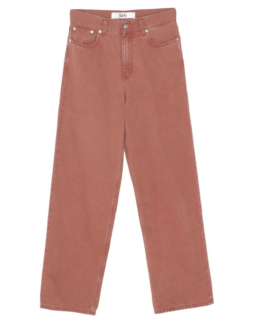 Séfr Red Wide-Leg Jeans