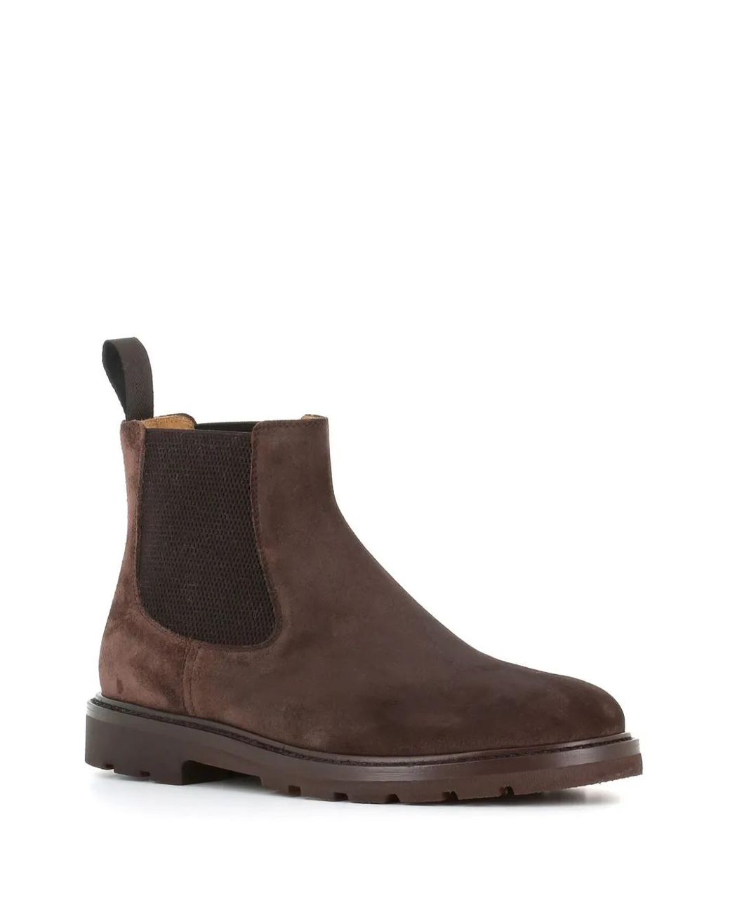 Henderson Brown Suede Ankle Boots for men