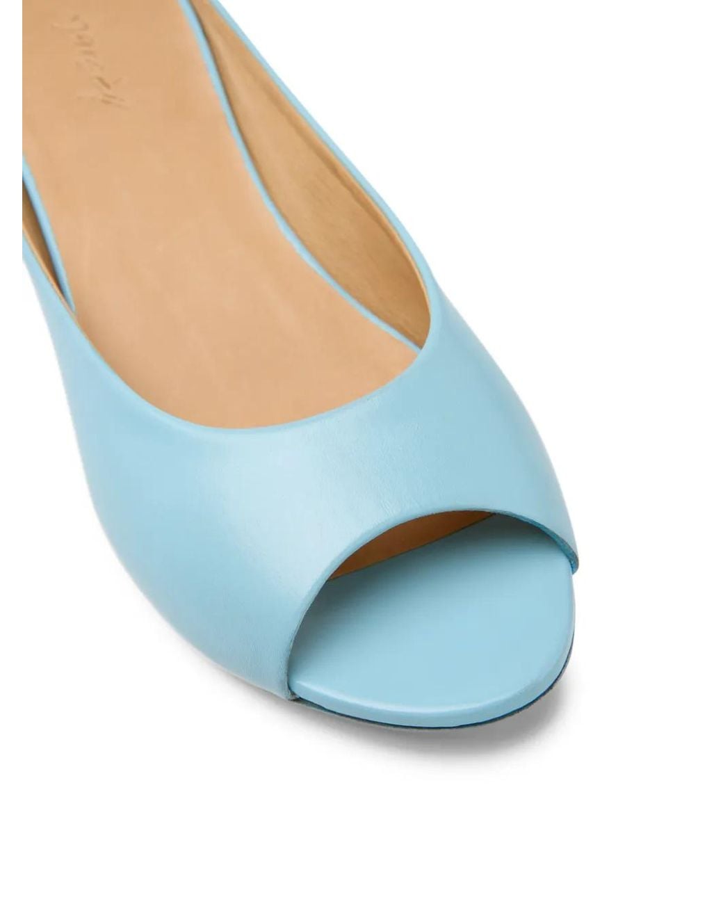 Marsèll Blue Orma Peep-Toe Heel Sandals