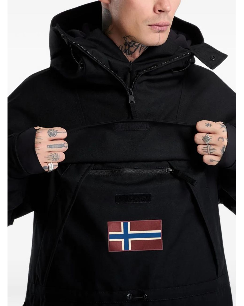Napapijri Black Skidoo Next Ski Jacket for men