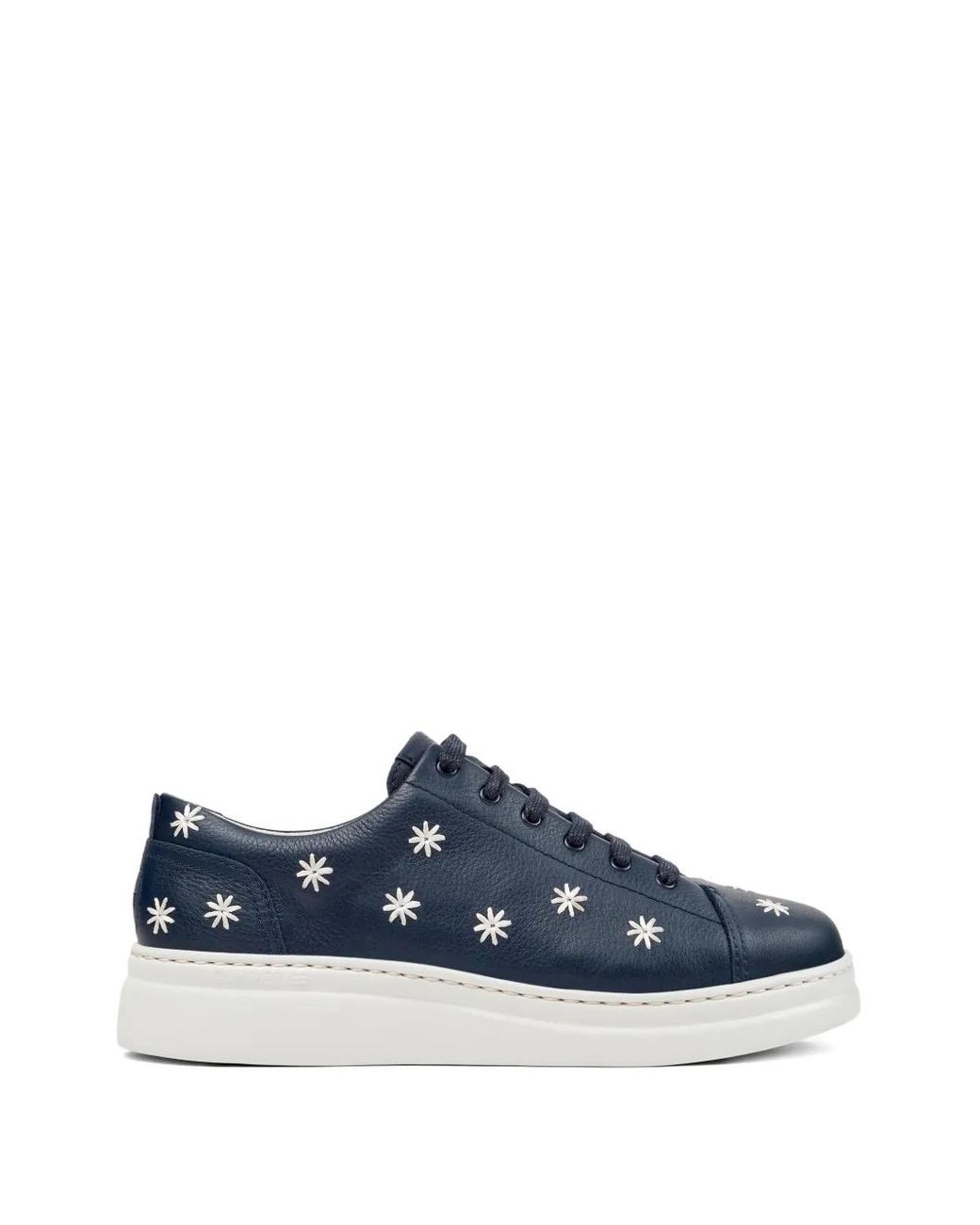 Camper Blue Runner Up Floral Sneakers