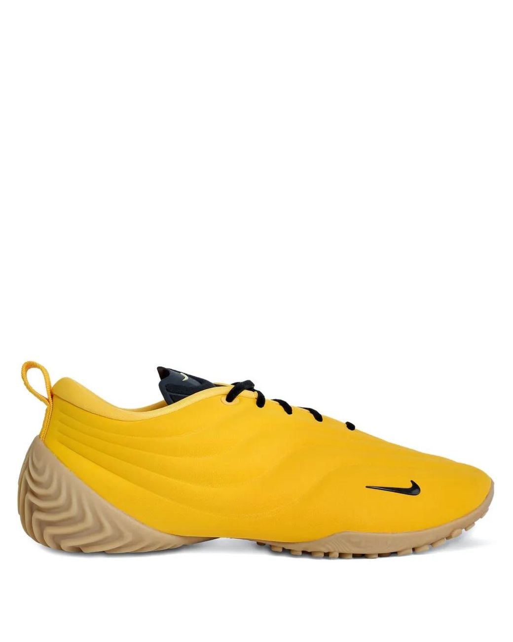 Nike Yellow Astra Ultra Wave-Patterned Sneakers