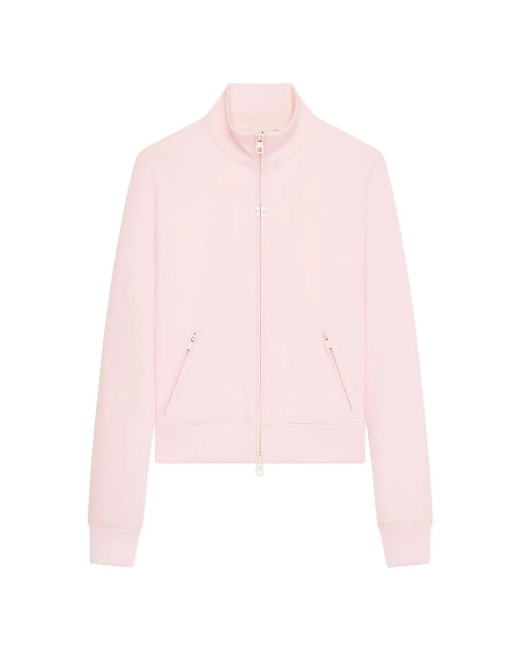 Courreges Pink Signature Tracksuit Jacket
