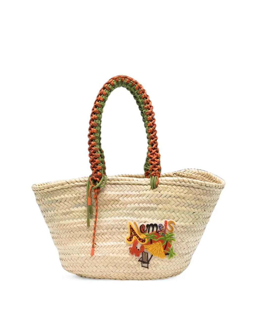 ALÉMAIS Natural Island Cove Maxi Macrame Basket