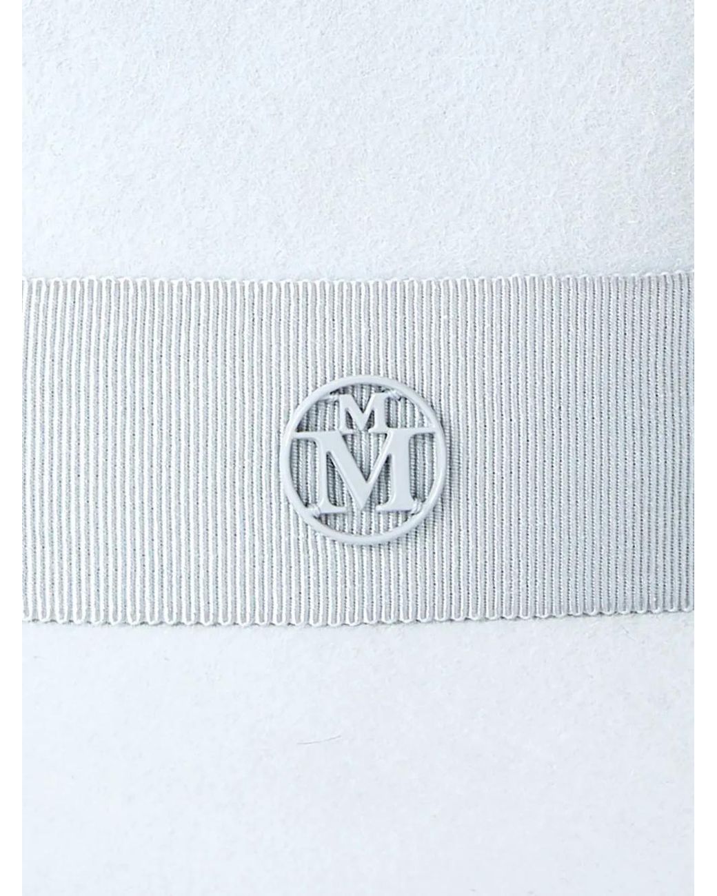 Maison Michel White André Wool-Felt Fedora Hat