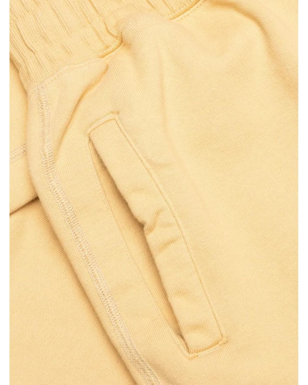 AWAKE NY Natural Embroidered-Logo Sweatpants for men