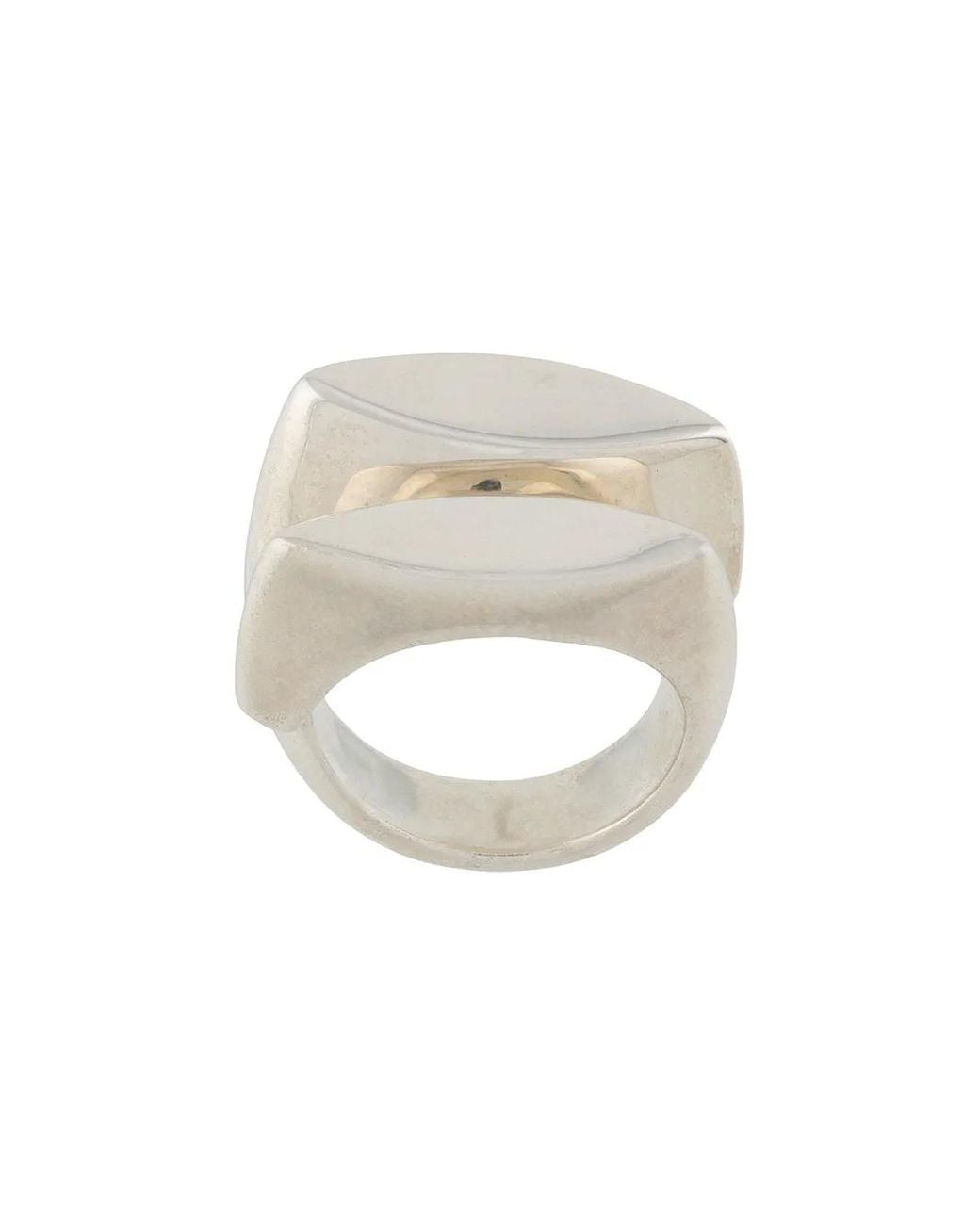 Annelise Michelson White Sterling Signet Ring
