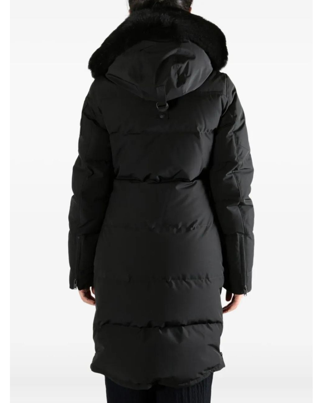 Moose Knuckles Jas Met Capuchon in het Black voor heren