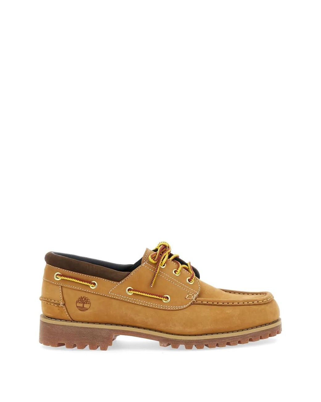 Timberland Brown Auth Boat Shoe Wheat for men