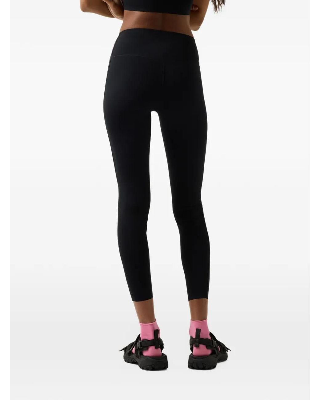 Bogner Fire + Ice Black Caige Logo-Print Leggings