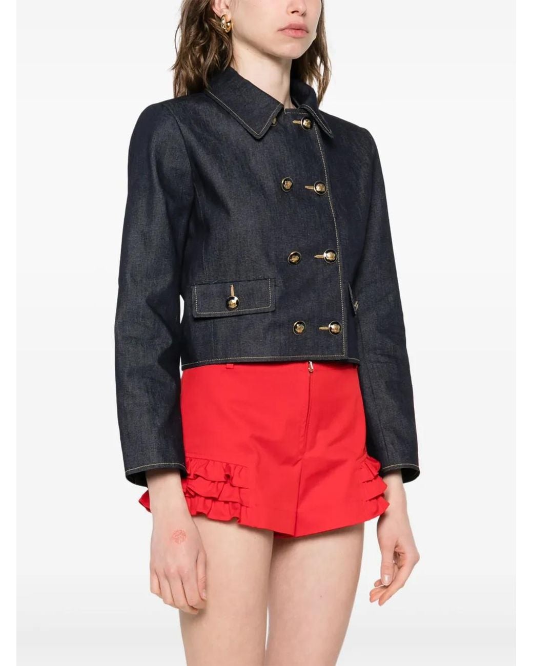 Sandro Black Denim Jacket