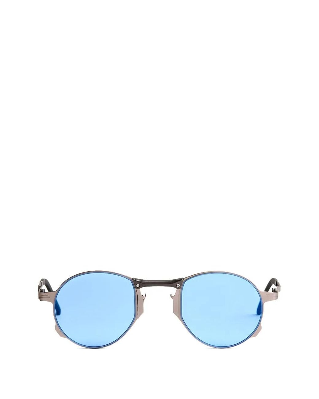 Movitra Blue Levitas C1 Round-Frame Sunglasses