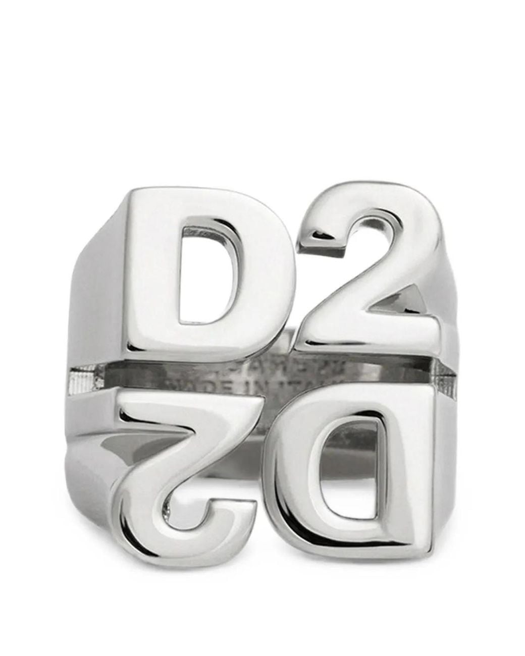 DSquared² D2-Upside-Down Ring in White für Herren