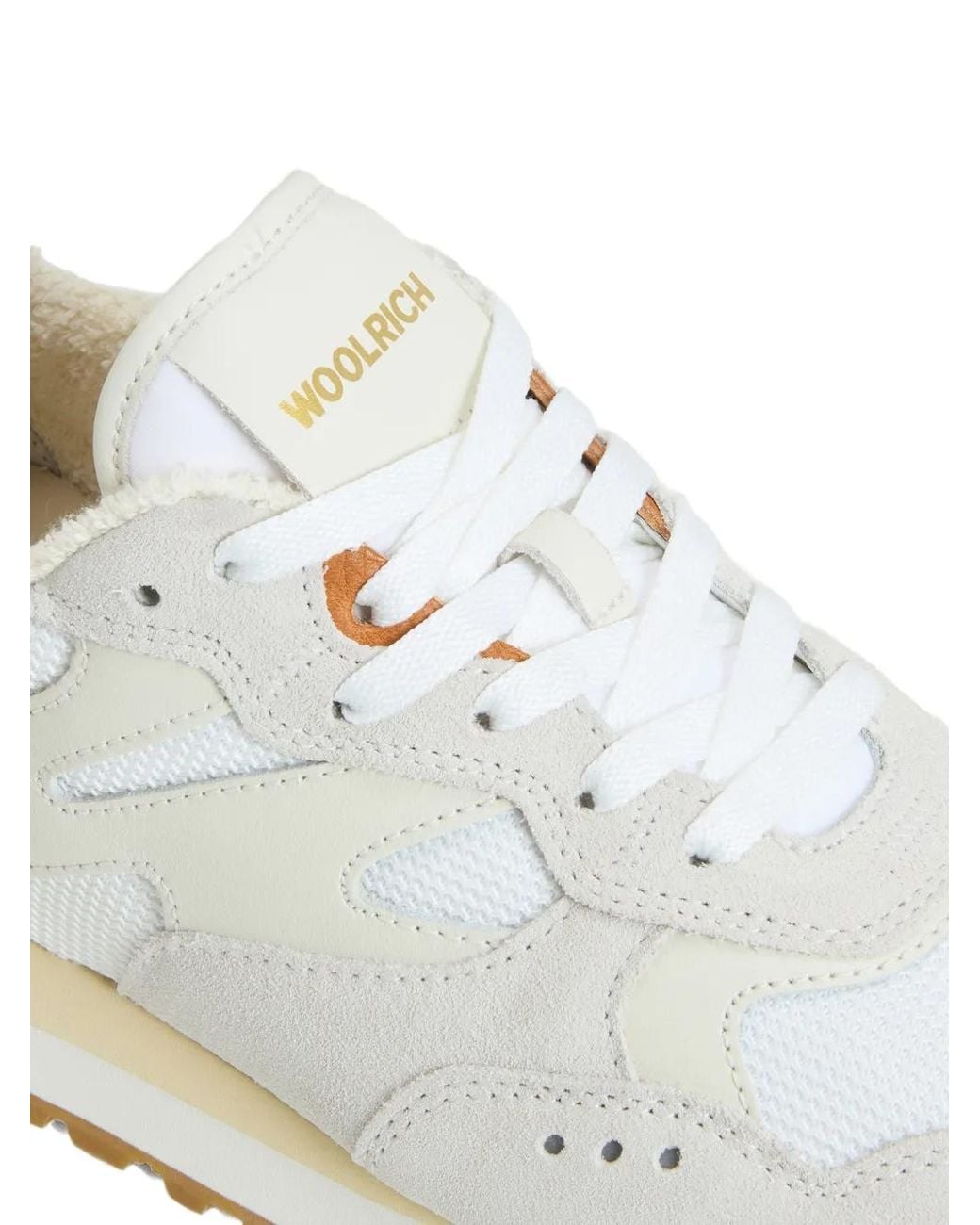Woolrich White Gravel Sneakers for men