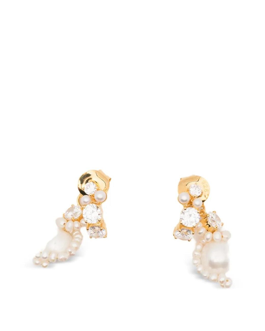 COMPLETEDWORKS Metallic Outcrop Earrings