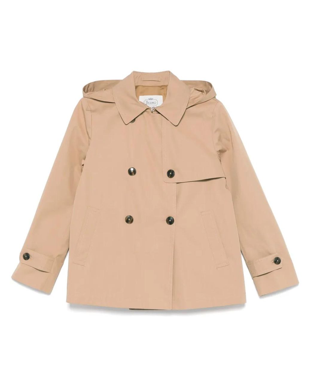 Veste À Capuche Herno en coloris Natural