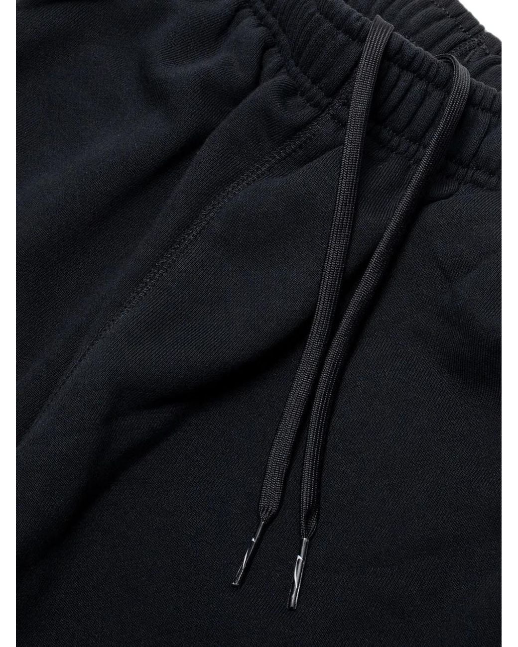 Nike Blue Raw-Cut Track Shorts for men