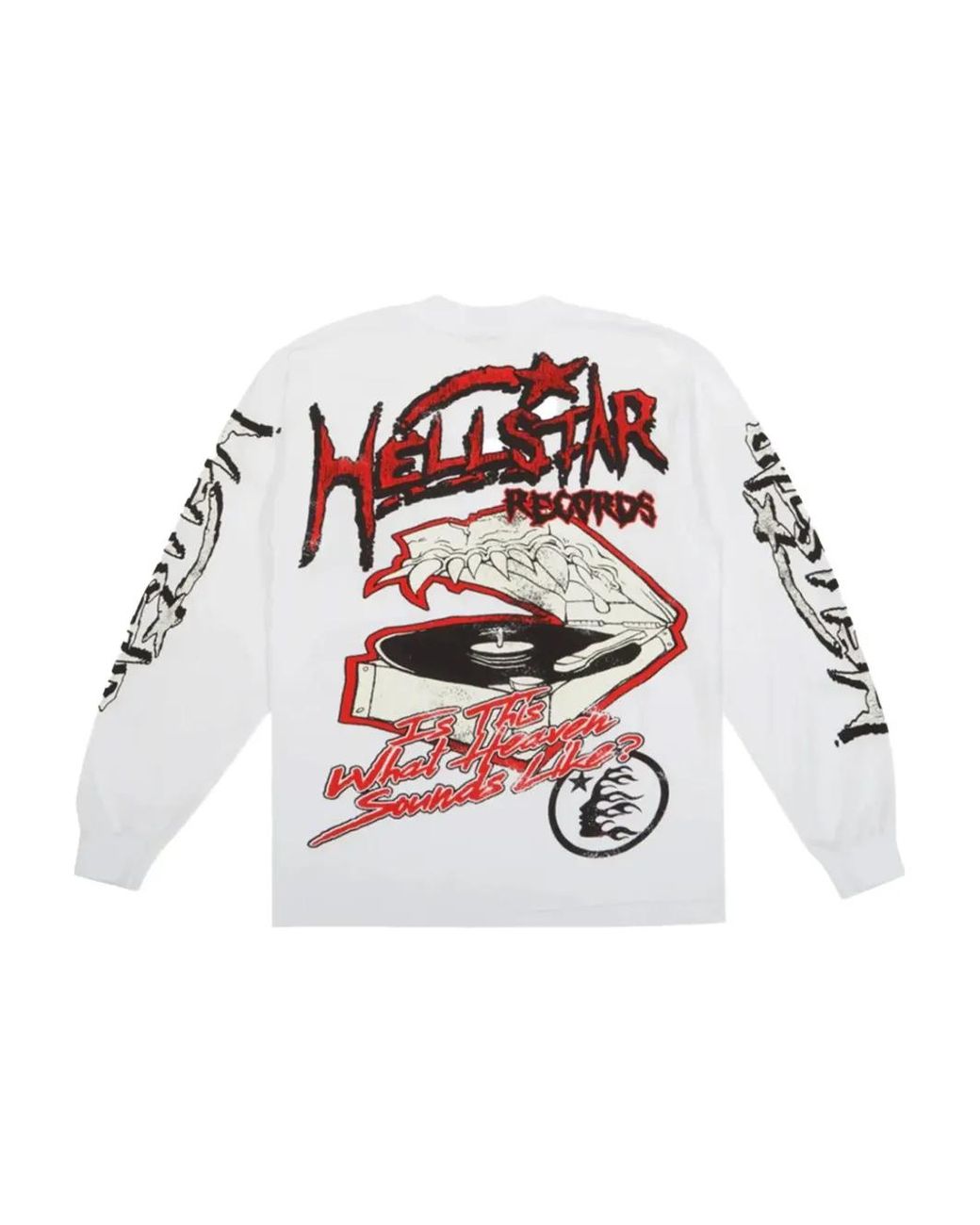 HELLSTAR White Records T-Shirt for men