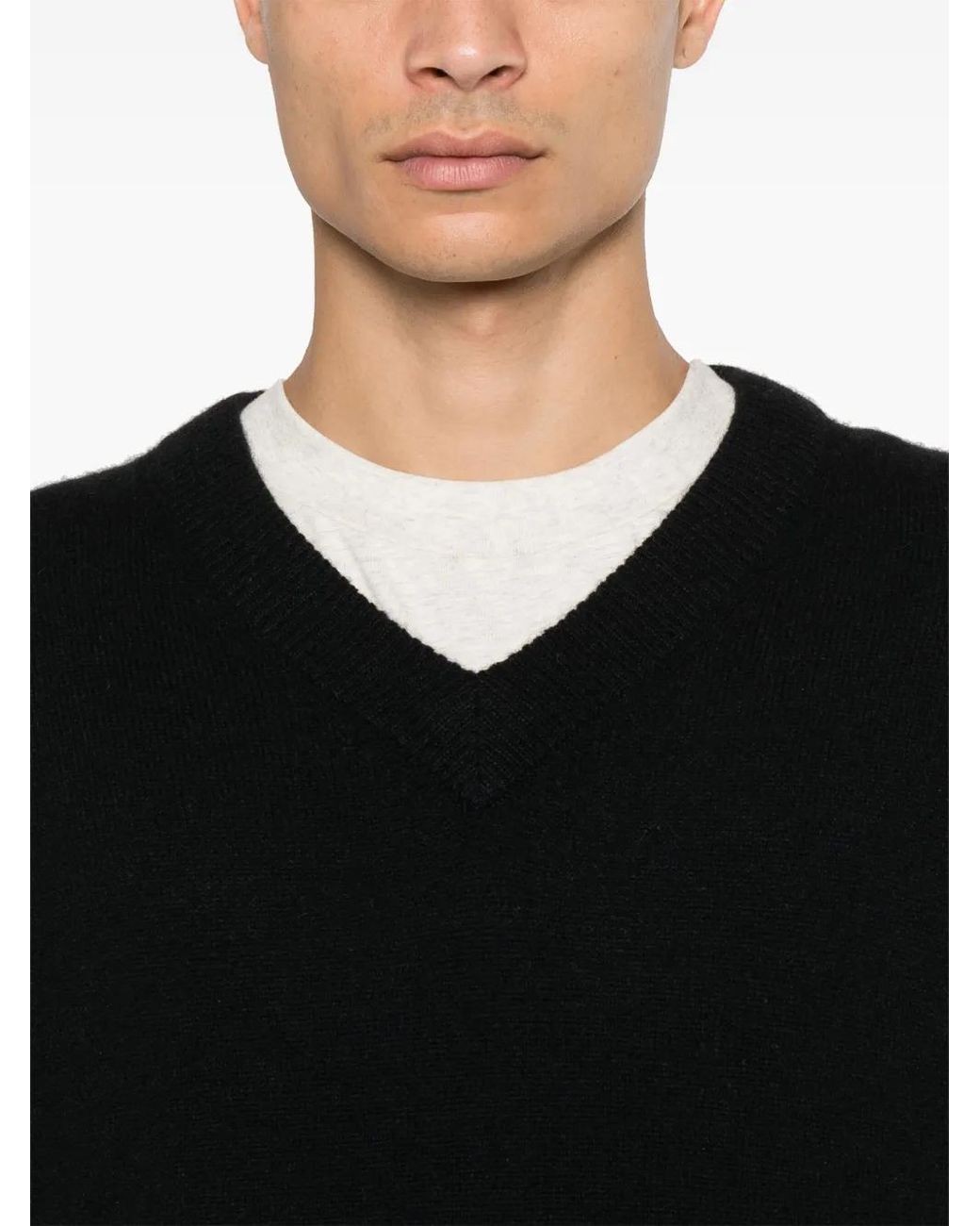 A.P.C. Black Dany Sweater for men