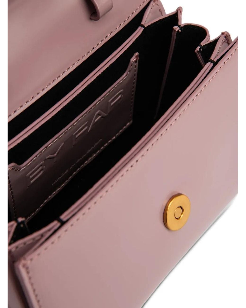 By Far Pink Mini 2.0 Leather Mini Bag