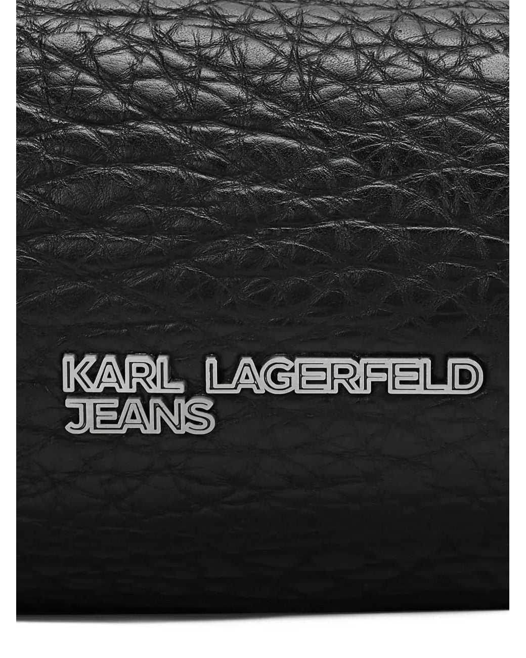Karl Lagerfeld Black City Shoulder Bag