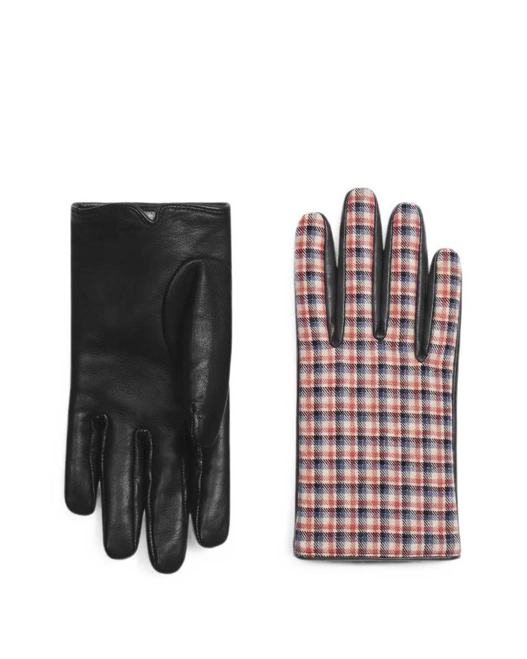Dries Van Noten White Gants En Cuir for men