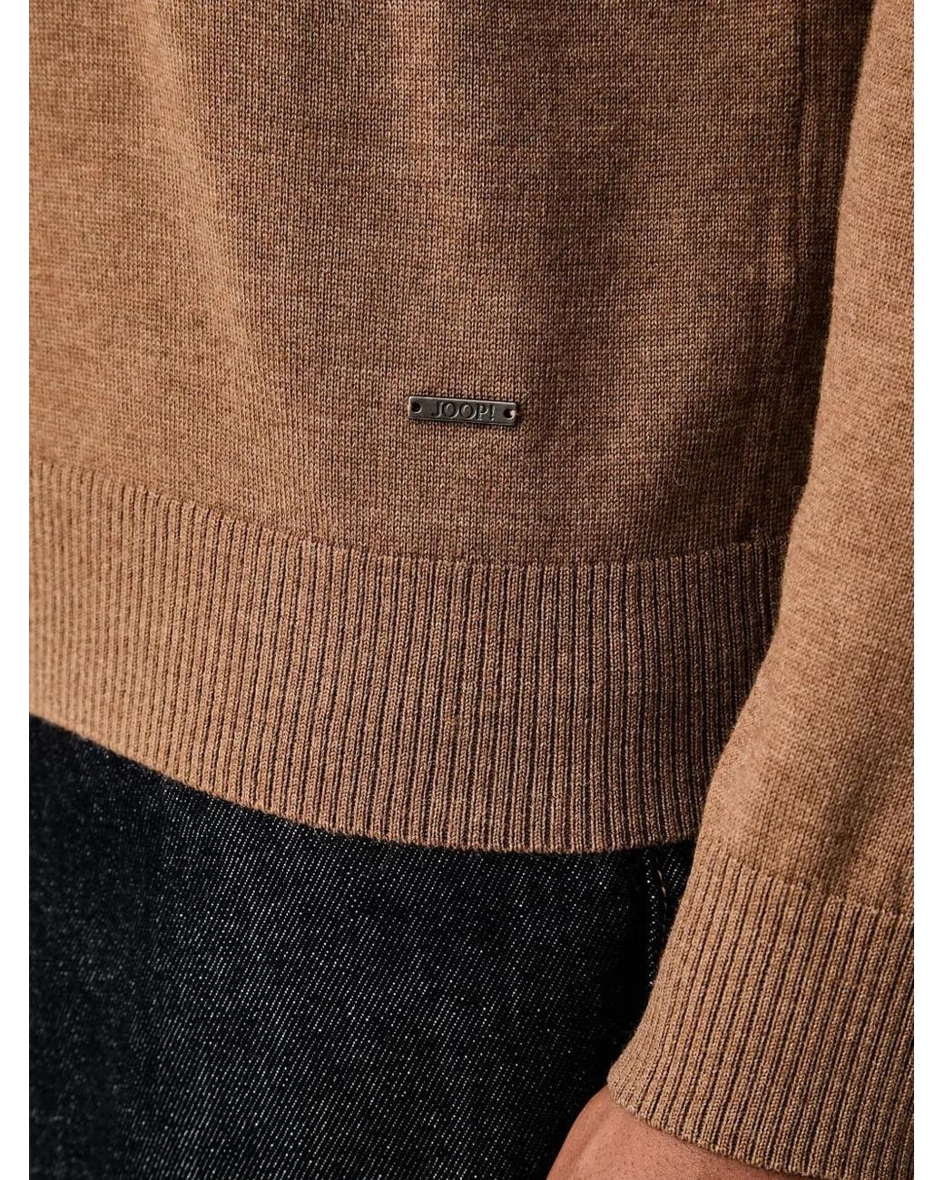 Joop! Gestrickter Rollkragenpullover in Black für Herren