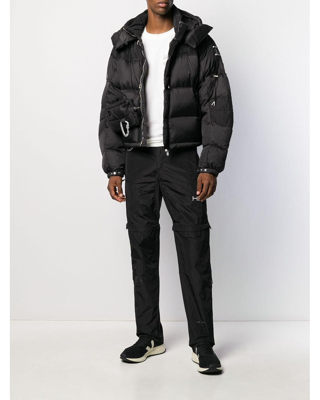 HELIOT EMIL Belt Bag Puffer Jacket in Black for Men | Lyst Canada