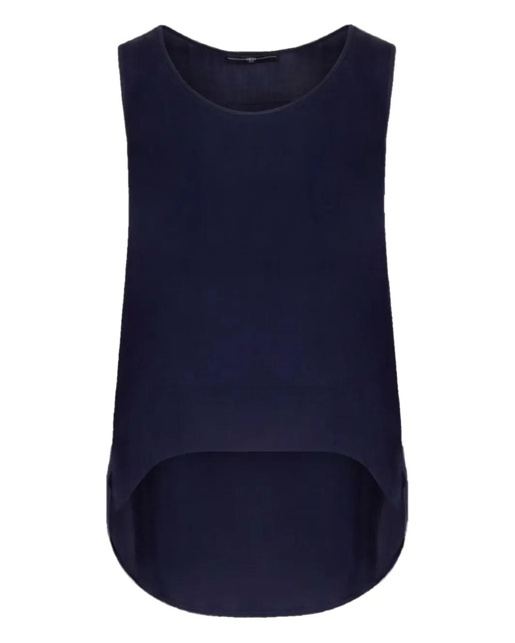 High Blue Sleeveless Top