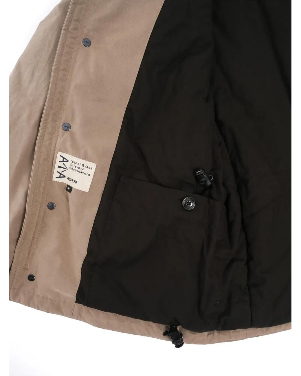 Aspesi Natural Patch Pocket Jacket for men