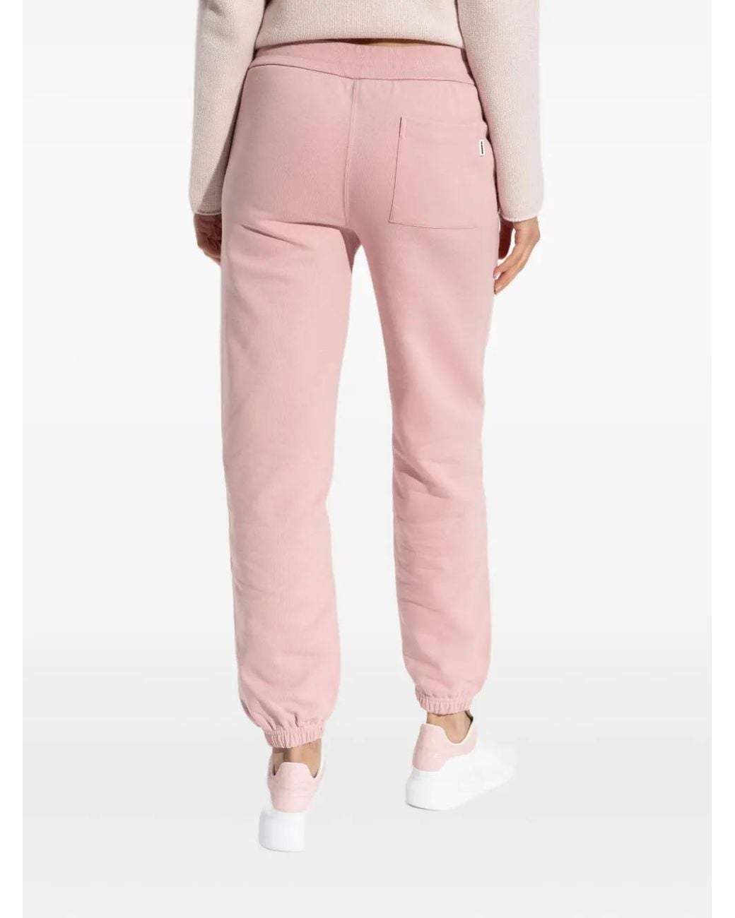 Jil Sander Pink Drawstring Cuffed Track Pants