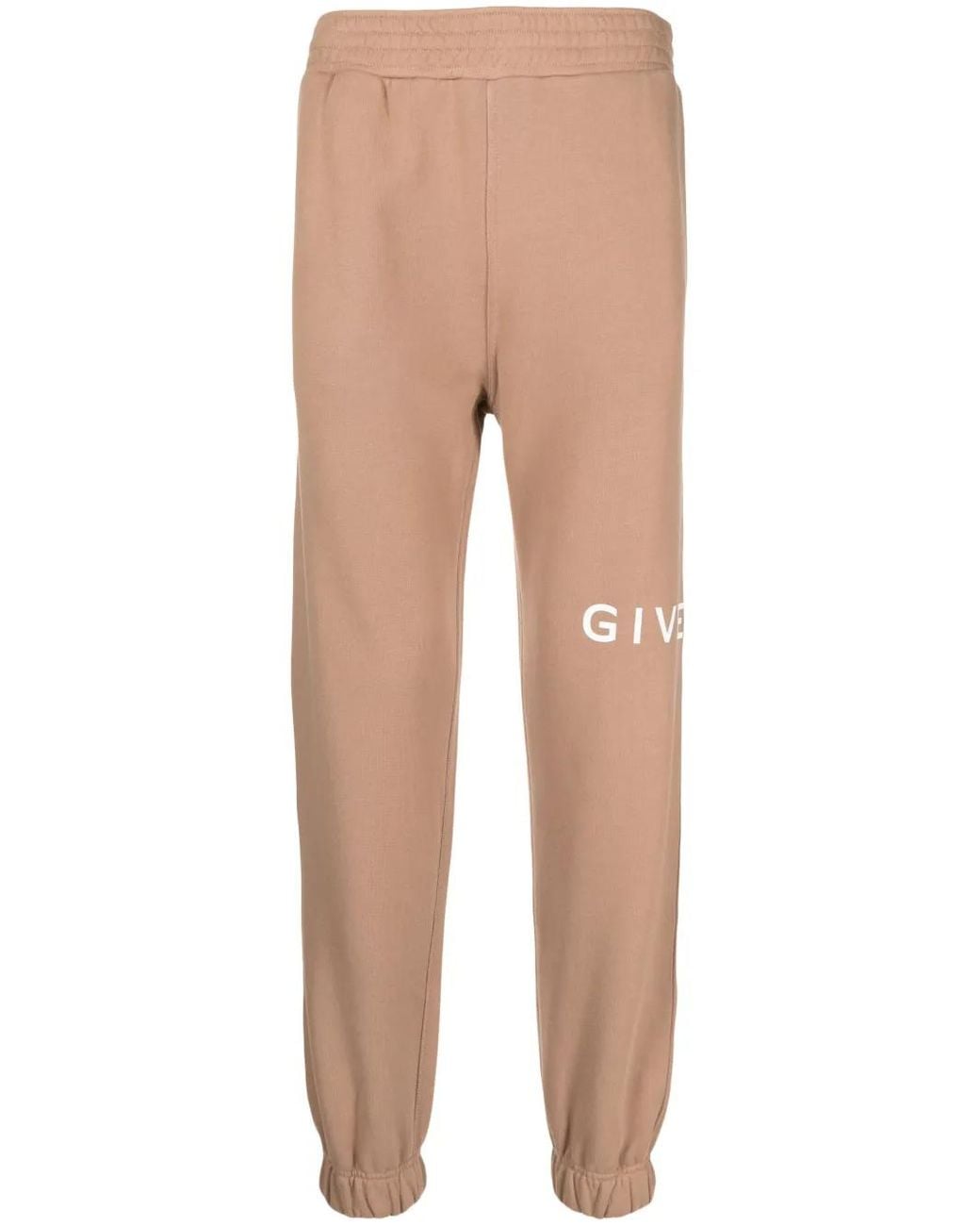 Givenchy Trainingsbroek Met Logoprint in het Natural voor heren