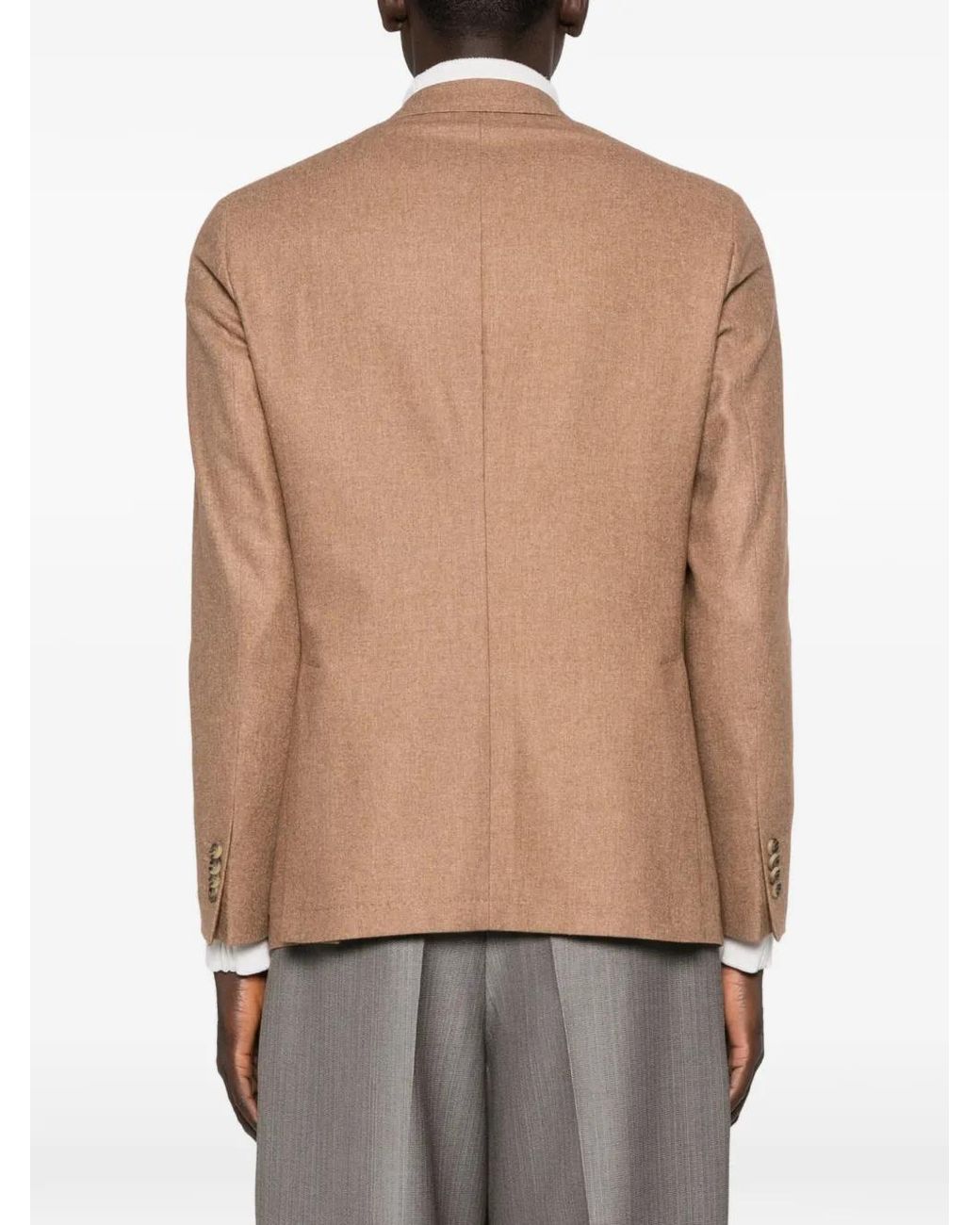 Latorre Brown Single-Breasted Blazer for men