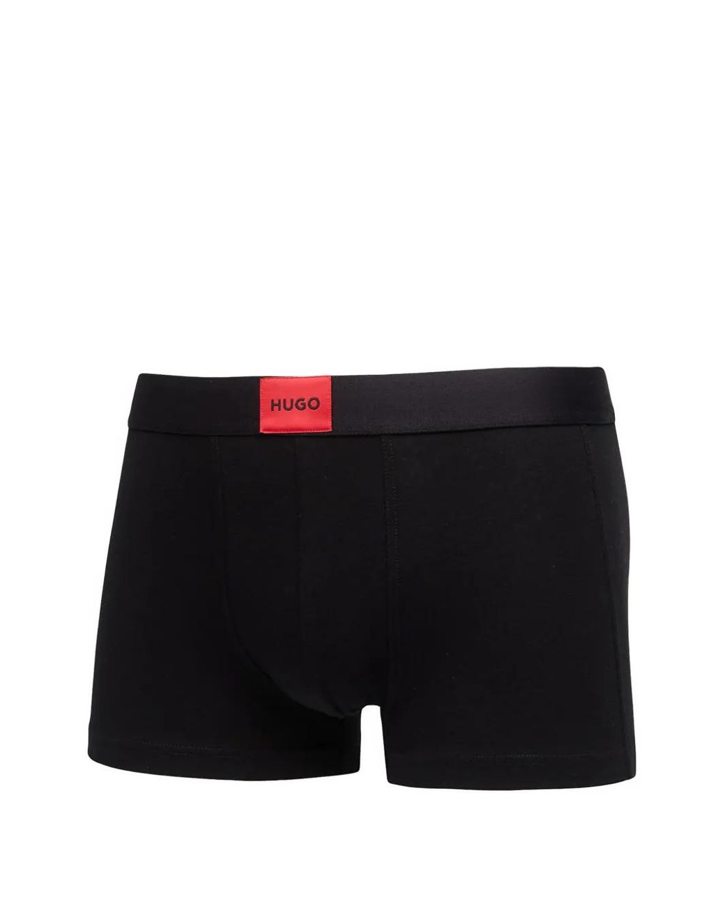 HUGO Red Logo-Print Trunks for men