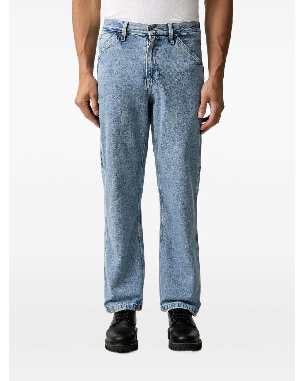 Levi's Blue 568 Carpenter Jeans for men