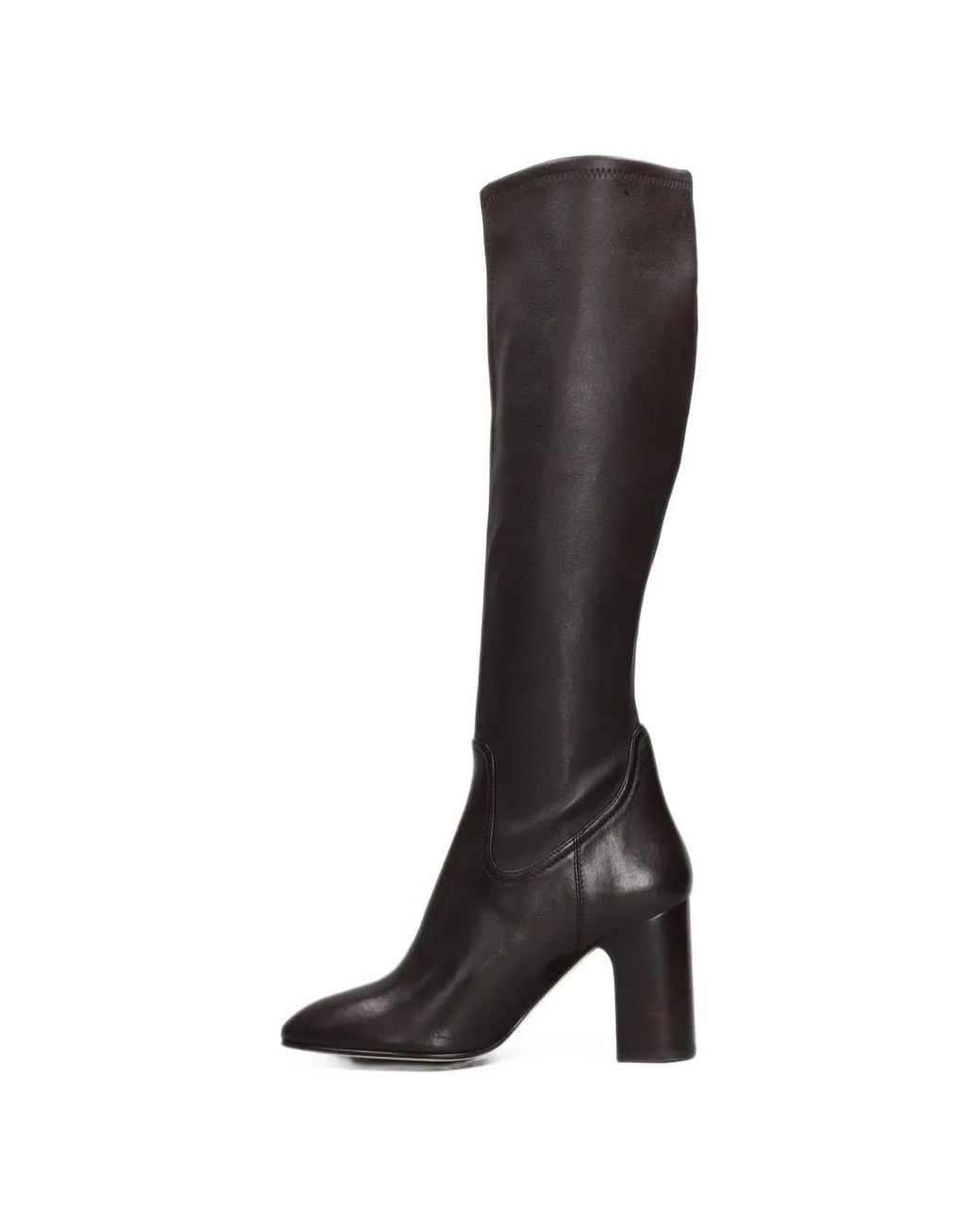 Stuart Weitzman Black Knee-High Leather Boots
