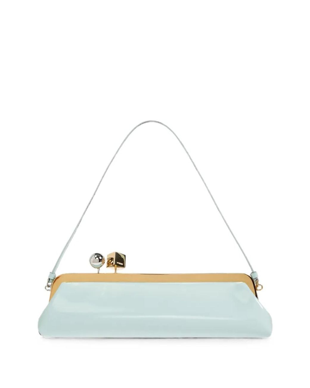 Jacquemus Blue The Salon Clutch