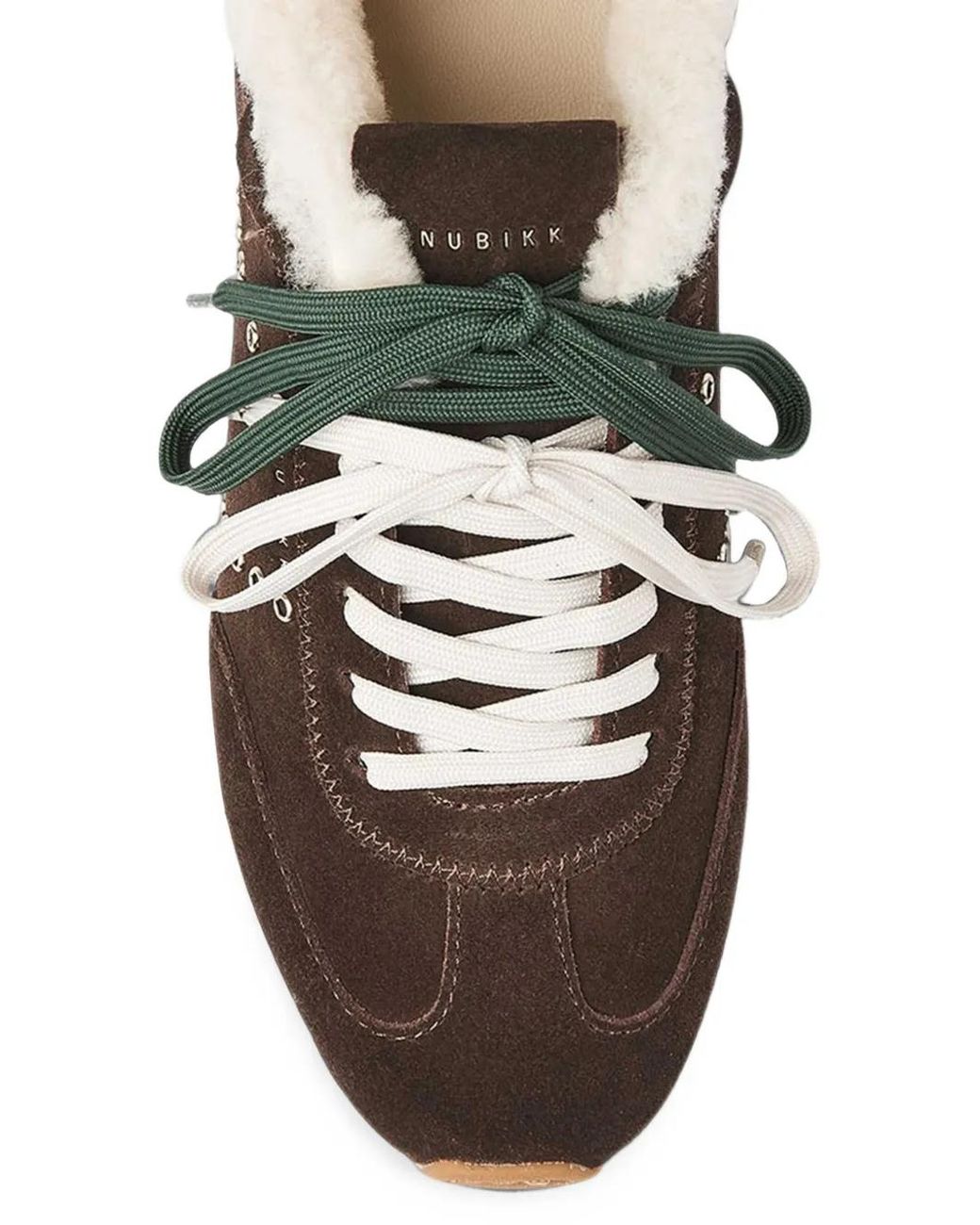 Nubikk Brown Billy Lou Fur Sneakers