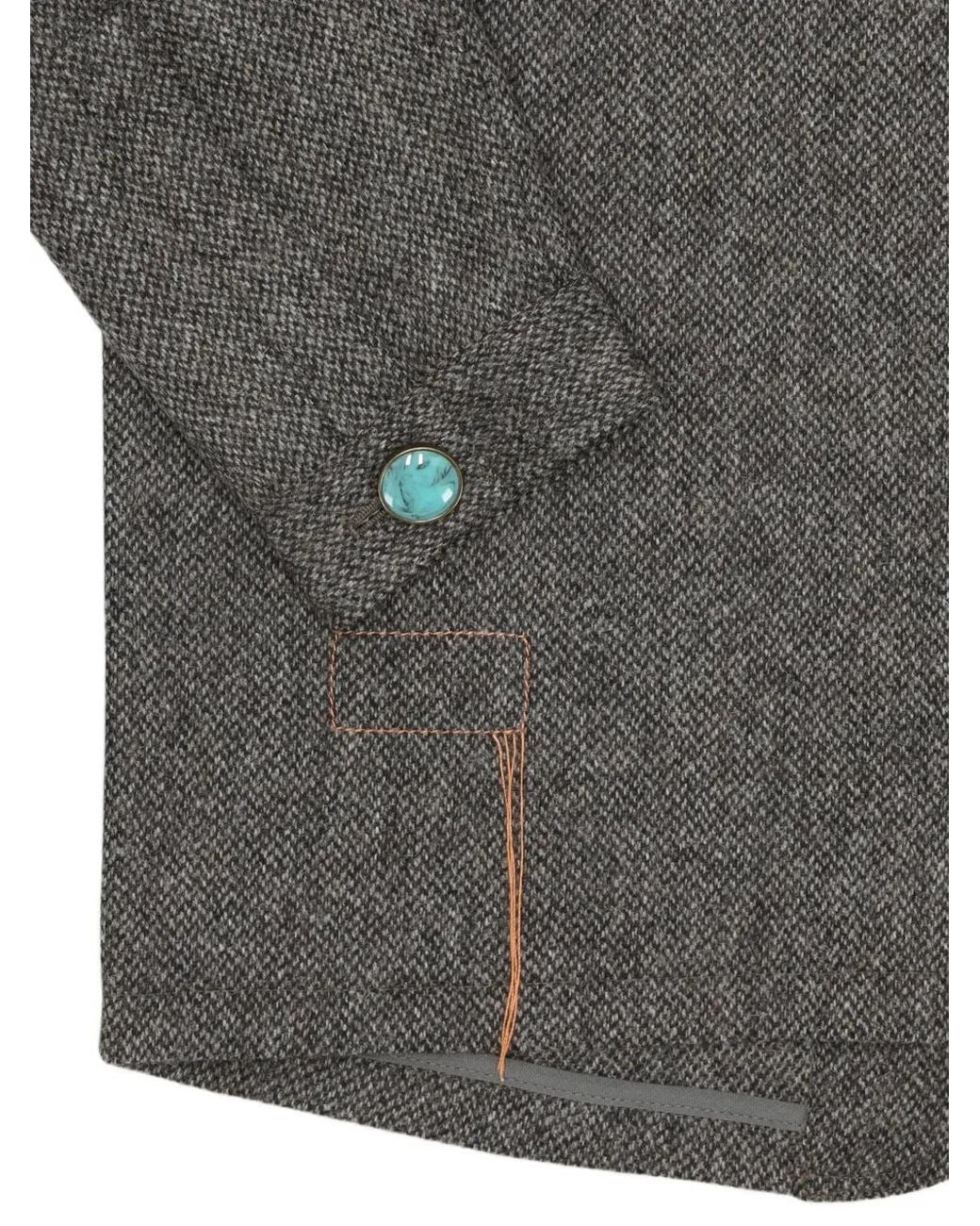 Fortela Gray Scotland Patch-Pocket Blazer