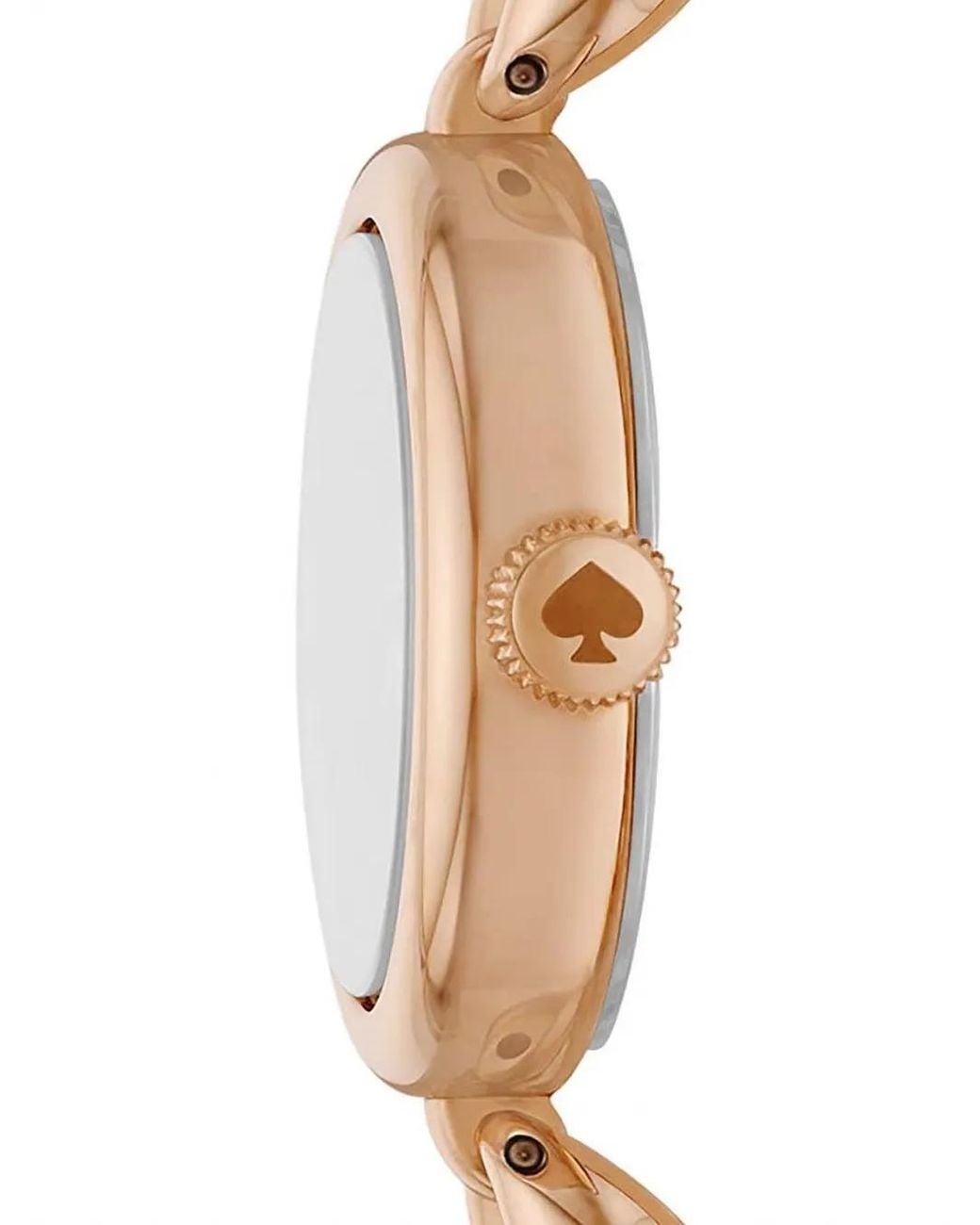 Kate Spade White Chunky-Link 24Mm Watch